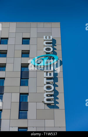 Motel One, Steindamm, St. Georg, Amburgo, Deutschland Foto Stock