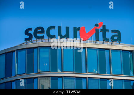 Securvita Krankenkasse, Luebeckertordamm, Amburgo, Deutschland, Lübeckertordamm Foto Stock