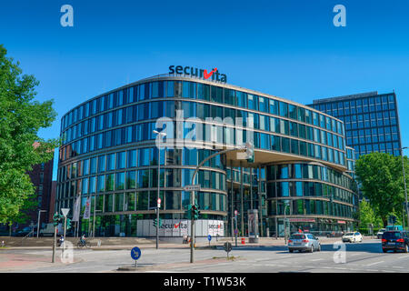 Securvita Krankenkasse, Luebeckertordamm, Amburgo, Deutschland, Lübeckertordamm Foto Stock