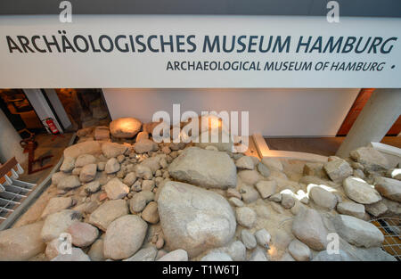 Archaeologisches Museum di Amburgo, Bischofsturm Am Domplatz, Speersort, Amburgo, Deutschland Foto Stock