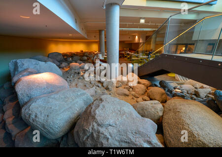 Archaeologisches Museum di Amburgo, Bischofsturm Am Domplatz, Speersort, Amburgo, Deutschland Foto Stock