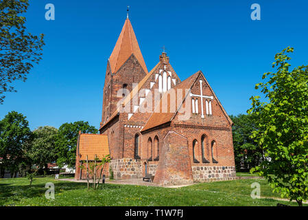 San Johannes, chiesa, Rerik, Baltico località balneare, Meclemburgo-Pomerania, Germania Foto Stock