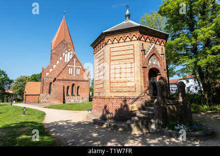 San Johannes, chiesa, Rerik, Baltico località balneare, Meclemburgo-Pomerania, Germania Foto Stock