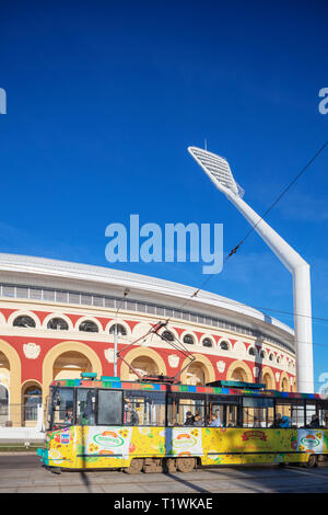 Europa, Bielorussia Minsk, sporting venue per la seconda Giochi Europei nel 2019, Stadio Olimpico Nazionale Dinamo Foto Stock