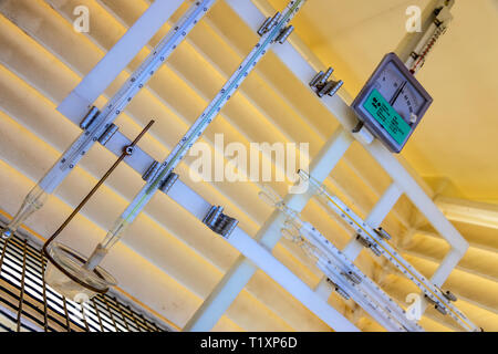 Český hydrometeorologický ústav, Libuš, Praha, Česká republika / Istituto Idrometeorologico della Repubblica Ceca, Praga - Libus, Repubblica Ceca Foto Stock