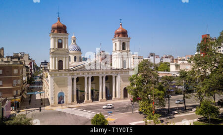 San Miguel de Tucumán/Tucumán/Argentina - 01.01.19: Cattedrale di Nostra Signora dell'Incarnazione, San Miguel de Buenos Aires, Argentina. Foto Stock