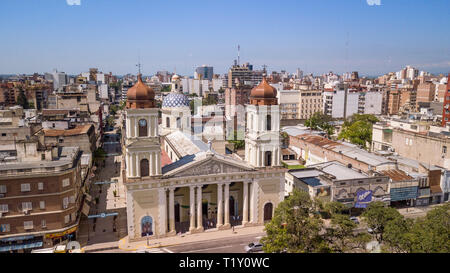 San Miguel de Tucumán/Tucumán/Argentina - 01.01.19: Cattedrale di Nostra Signora dell'Incarnazione, San Miguel de Buenos Aires, Argentina. Foto Stock
