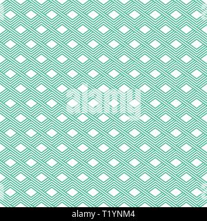 Vector seamless pattern. Moderno ed elegante texture lineare. Ripetizione piastrelle geometrico con elementi di forma trapezoidale. Illustrazione Vettoriale