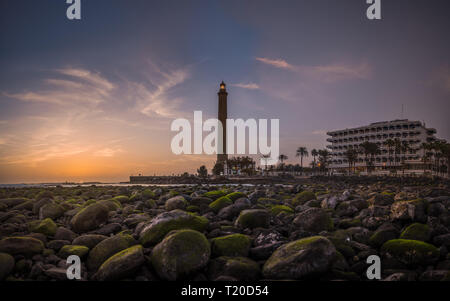 Faro di Maspalomas - Gran Canaria Foto Stock