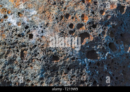 Consistenza naturale di hematites dei monti Urali close-up Foto Stock