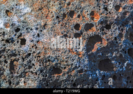 Consistenza naturale di hematites dei monti Urali close-up Foto Stock