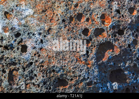 Consistenza naturale di hematites dei monti Urali close-up Foto Stock