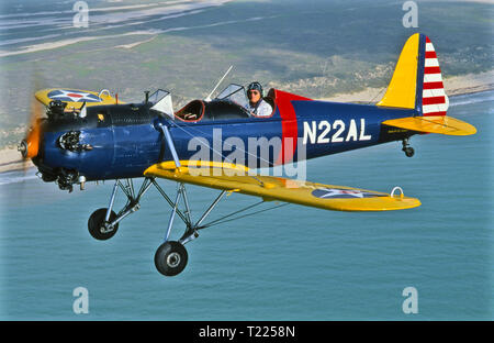 Ryan società aeronautica PT-22 trainer militare Foto Stock