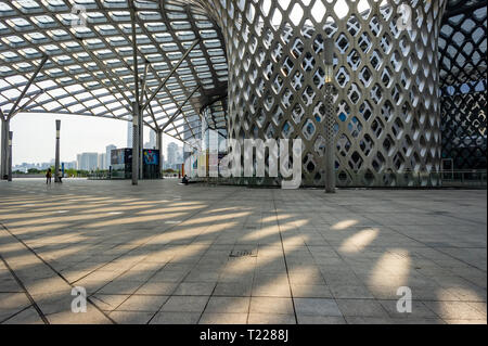 La Baia di Shenzhen Centro sportivo a Shenzhen in Cina Foto Stock