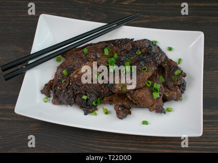 Bulgogi (KOREAN BEEF Barbecue) Foto Stock