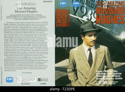 L'Amazing Howard Hughes (1977) informazioni pubblicitarie, Data: 1977 Foto Stock