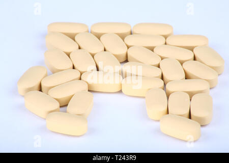 La terapia dell'hiv efavirenz sullo sfondo Foto Stock