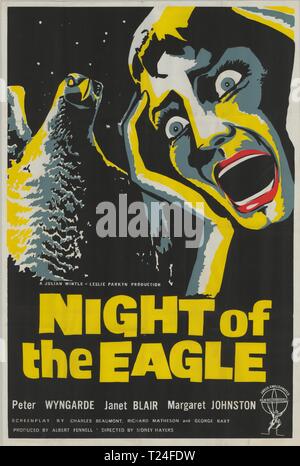 Notte di l'Aquila (1962) informazioni pubblicitarie, film poster data: 1962 Foto Stock