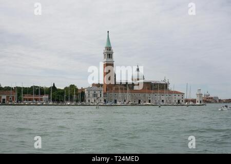 La splendida città di Venezia e la capitale Italia settentrionale della regione Veneto. Foto Stock