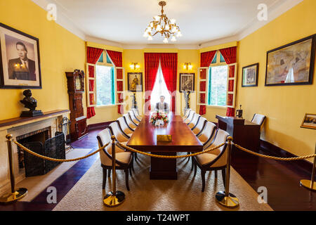 DALAT, VIETNAM - MARZO 13, 2018: Bao Dai palazzo nella città di Dalat in Vietnam Foto Stock