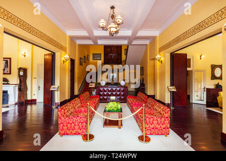 DALAT, VIETNAM - MARZO 13, 2018: Bao Dai palazzo nella città di Dalat in Vietnam Foto Stock