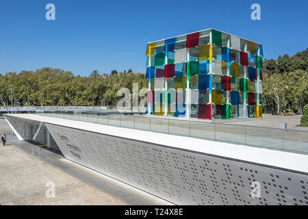 Centre Pompidou a Malaga Spagna Foto Stock