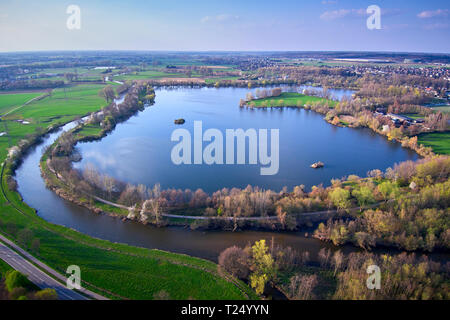 Lago Adolfosee in primavera Foto Stock