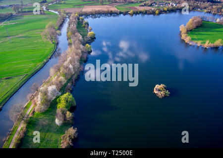 Lago Adolfosee in primavera Foto Stock