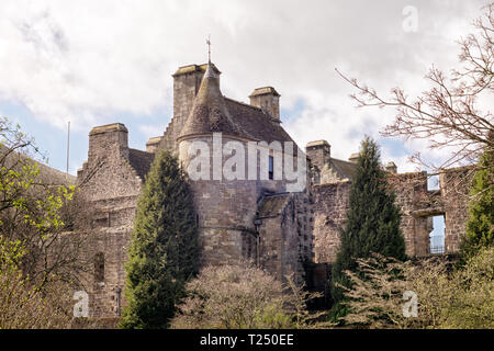 Falkland Palace nel villaggio di Falkland in Scozia Foto Stock