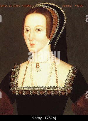 Ritratto di Henry VIII Tudor Court Foto Stock