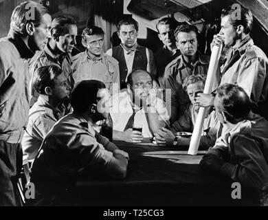 Essi che osano (1954) Alec Mango, Sam Kydd, Michael Mellinger, Eric Pohlmann, Peter Burton, David Peel, Dirk Bogarde, Data: 1954 Foto Stock