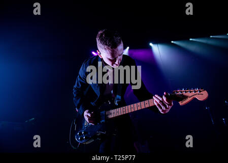 Irish pop rock band Wild Gioventù supporto lo script a Portsmouth Guildhall - 28/03/2019 Foto Stock