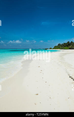 Maledives, Ari Atoll, Nalaguraidhoo, l' isola del sole Foto Stock