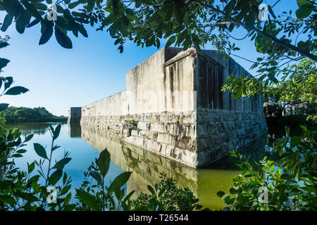 Stati Uniti d'America, Florida, Key West, Fort Zachary Taylor Historic State Park Foto Stock