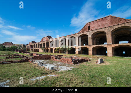 Stati Uniti d'America, Florida, Florida Keys, Parco Nazionale di Dry Tortugas, Fort Jefferson Foto Stock