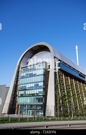 Veolia di riciclaggio e di impianto di recupero energetico, Leeds, Regno Unito Marzo Foto Stock