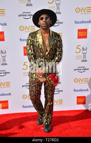 In California, Stati Uniti d'America. Il 30 marzo 2019. Grandi in occasione del cinquantesimo NAACP Image Awards. Immagine: Paul Smith/Featureflash Credito: Paul Smith/Alamy Live News Foto Stock