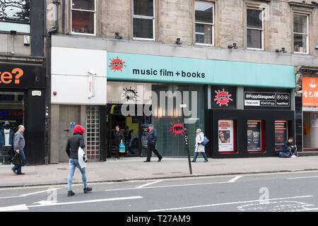 Fopp store, Union Street, Glasgow, Scotland, Regno Unito Foto Stock