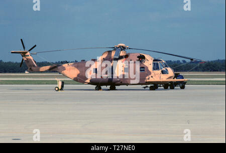 Il USAF United States Air Force Sikorsky HH-3E Jolly gigante verde Foto Stock