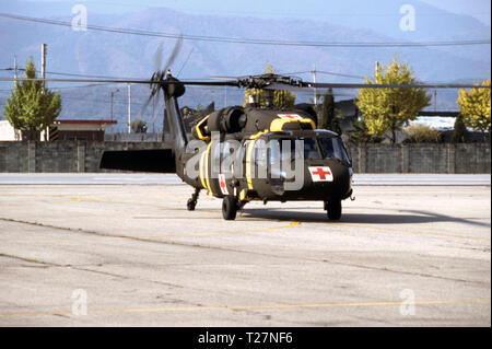 Esercito USA / Stati Uniti esercito Sikorsky UH-60un falco nero Foto Stock