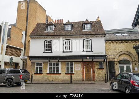 Casa di Fisher Guildhall Street Cambridge Foto Stock