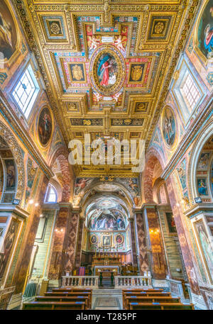 Chiesa di San Silvestro al Quirinale a Roma, Italia. Foto Stock