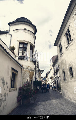 Durnstein (Dürnstein), Austria - 07 Luglio 2018: - Old Street e architettura editoriale Stock Photo Foto Stock