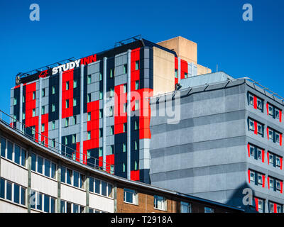 Student housing Coventry - grande scala Student housing sviluppi per l'Università di Coventry Regno Unito - Studio Inn Coventry Foto Stock