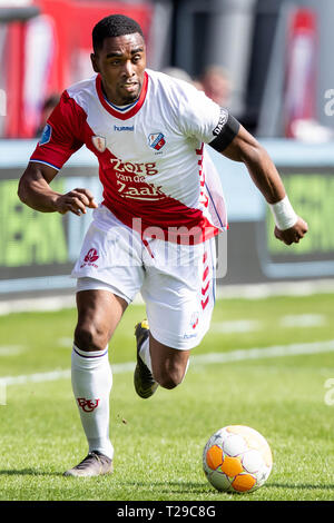 UTRECHT - Utrecht - Feyenoord , Calcetto , Stagione 2018/2019 , Eredivisie , Galgenwaard Stadium , 31-03-2019 , Utrecht player Gyrano Kerk Foto Stock