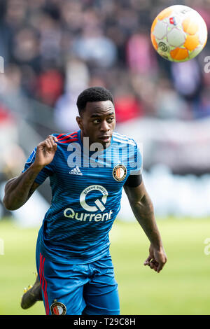 UTRECHT - Utrecht - Feyenoord , Calcetto , Stagione 2018/2019 , Eredivisie , Galgenwaard Stadium , 31-03-2019 , Feyenoord player Ridgeciano Haps Foto Stock