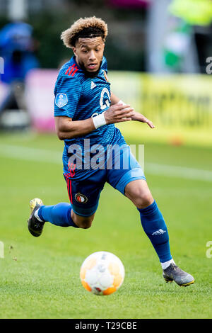 UTRECHT - Utrecht - Feyenoord , Calcetto , Stagione 2018/2019 , Eredivisie , Galgenwaard Stadium , 31-03-2019 , Feyenoord player Tonny Vilhena Foto Stock