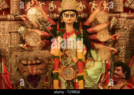 Durga puja festival Foto Stock