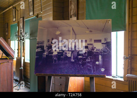 Di West Orange, nel New Jersey, Settembre 19, 2018:Thomas Edison National Historical Park conserva Thomas Edison, laboratorio e residence, Glenmont Foto Stock