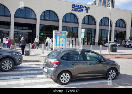 Aeroporto Internazionale di Malta Foto Stock